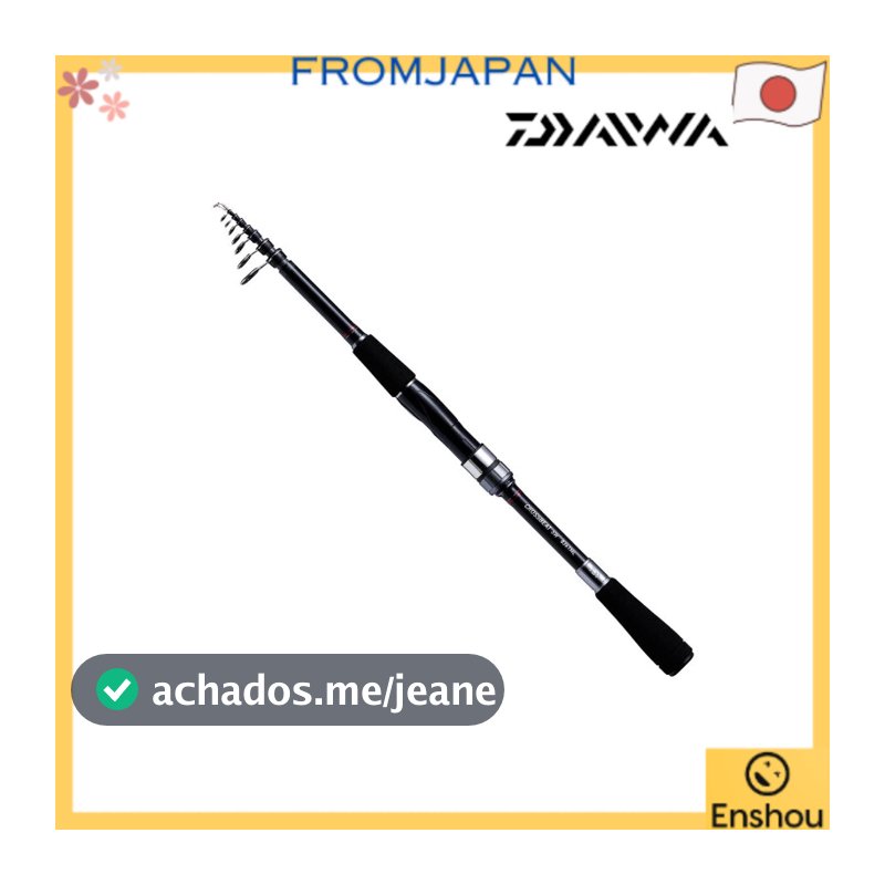 [Direto do Japão]Daiwa (DAIWA) Vara de Pesca Retrátil CROSSBEAT SW 666TUL