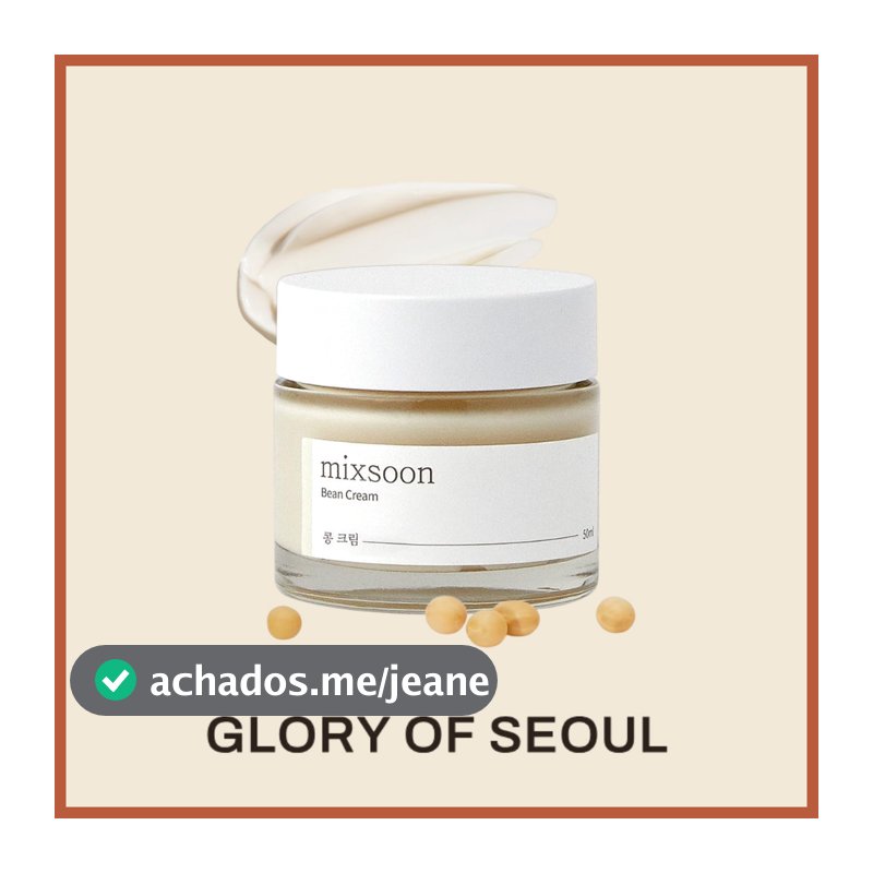 [Mixsoon] Bean Cream 50mL(Glass), 65mL(Tube), 25mL(Tube), Mini Cream 15mL
