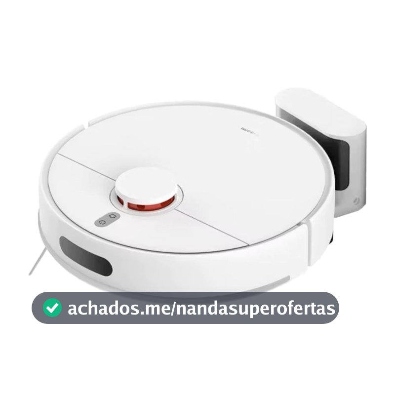Robô Aspirador Xiaomi S40C - 5.000PA - Robo 3 em 1  Mapeamento Inteligente Bivolt