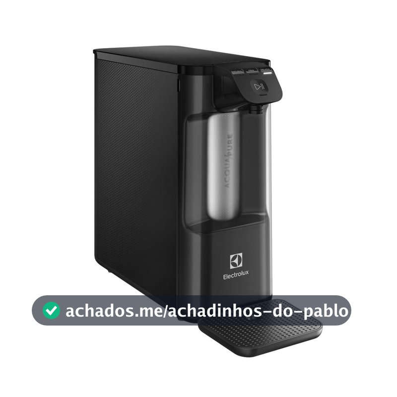 Purificador Electrolux Eletrônico Compacto Experience Pure 4x Digital Preto (PE12P)