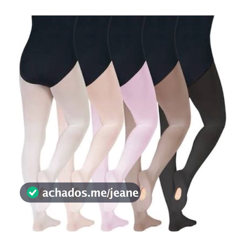 Meia Calça de Ballet Fio 80 Conversível Suplex Adulto ou Infantil, Meia Calça Ballet Suplex Infantil ou adulto, Promoção