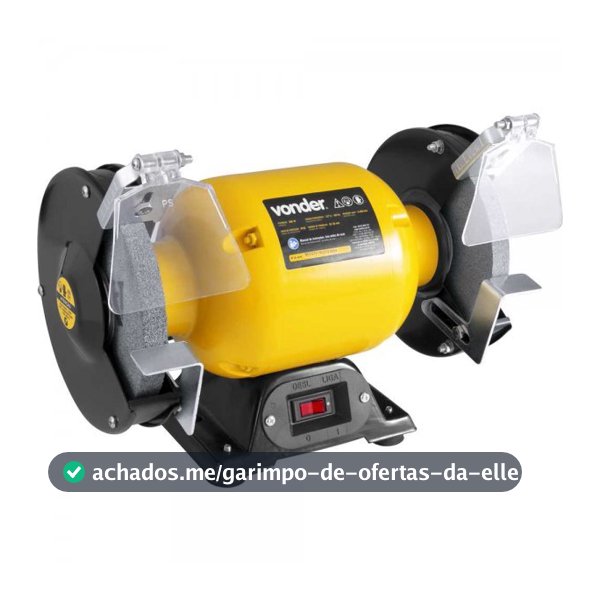 Motoesmeril 6" 360 W 127V/220V Com 2 Rebolos Vonder