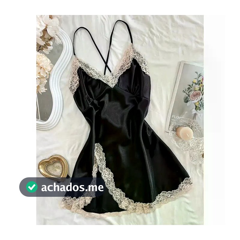 Fora Do Ombro Ultra Curto Sexy Sutiãs Pijamas Vestidos Noite Camisas Sexi Camisola Feminina Lingerie De Seda Ver Através