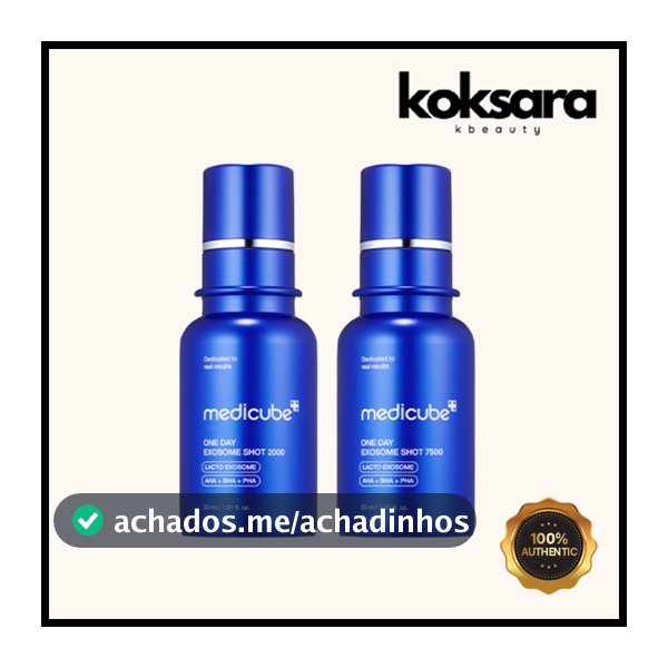 medicube zero Ampola De Poros De Tiro exosome De Um Dia 2000/7500 30ml , 2000 5ml