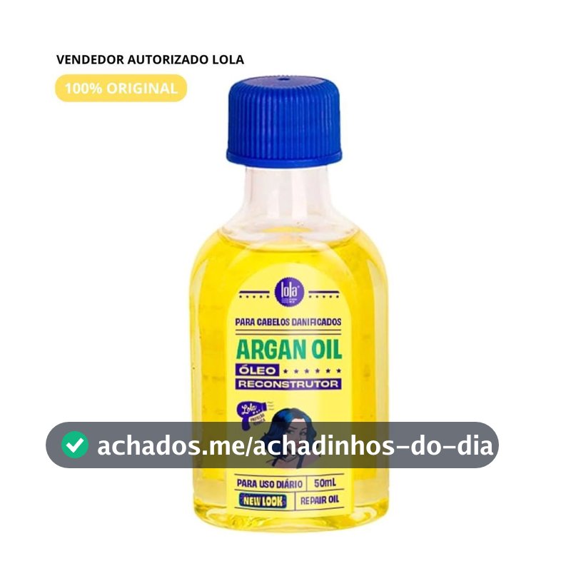 Lola Cosmetics Argan Oil Oleo Reparador 50ml
