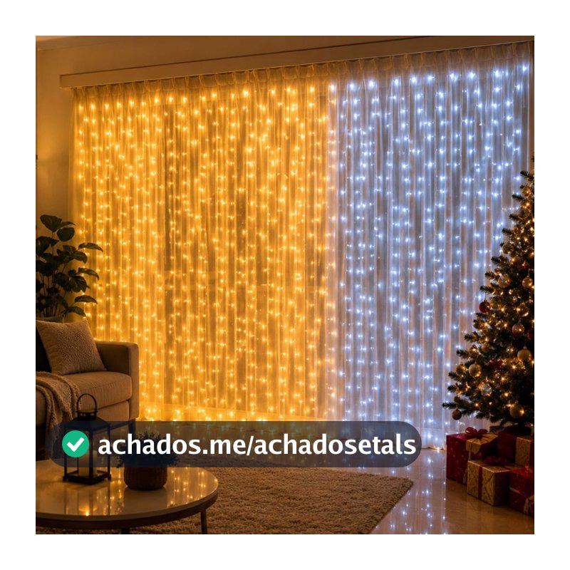 Cortina LED 3M 8 Modos De Iluminação Luzes De Fada De Fadas USB Para Decorações De Natal