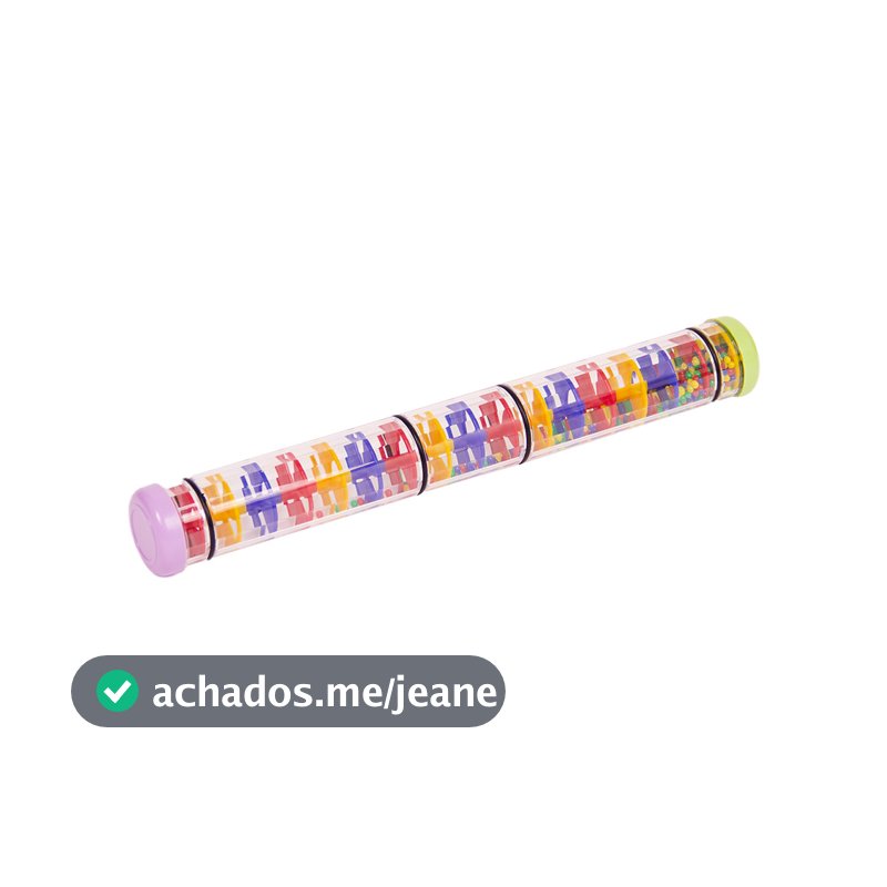 Pau De Chuva Musical Infantil Kidzzo 42cm Brinquedo Educativo Sensorial Som Relaxante Musicalização