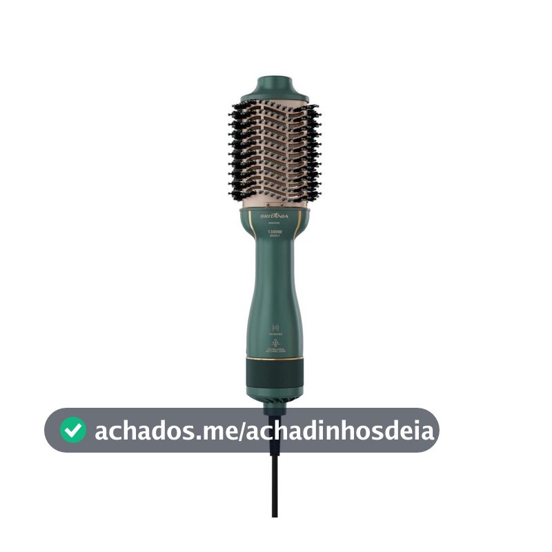 Escova Secadora Britânia 3 em 1 Cerâmica Infrared BES13VD