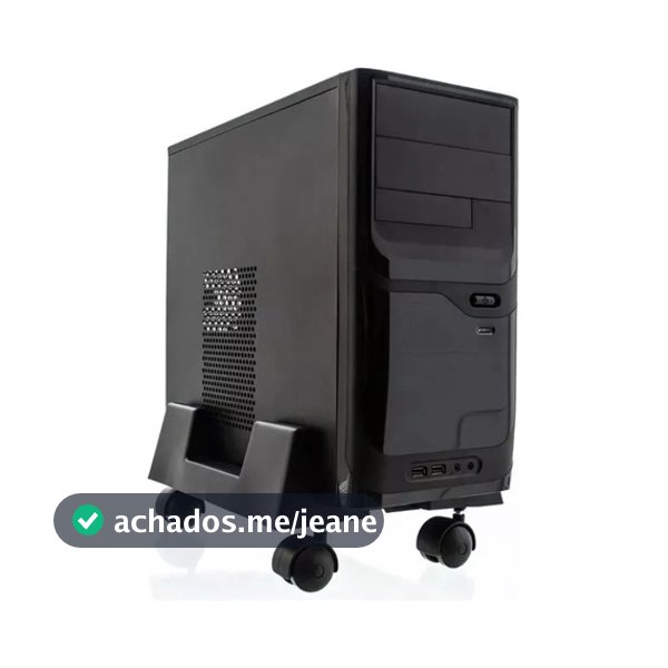 Suporte Para Cpu Computador Ajustavel Rodizios