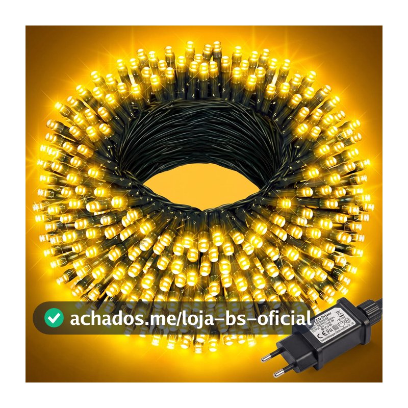 Pisca Pisca Strobo Cordão 10/20/30m Enfeites de Natal Decoração Luzes Casa Lojas Fio de LED Natalino
