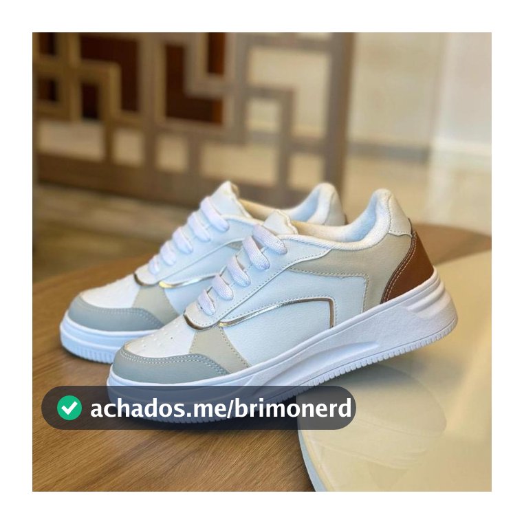 Tênis Feminino Casual Blogueira Confortável e Estiloso Envio Rápido