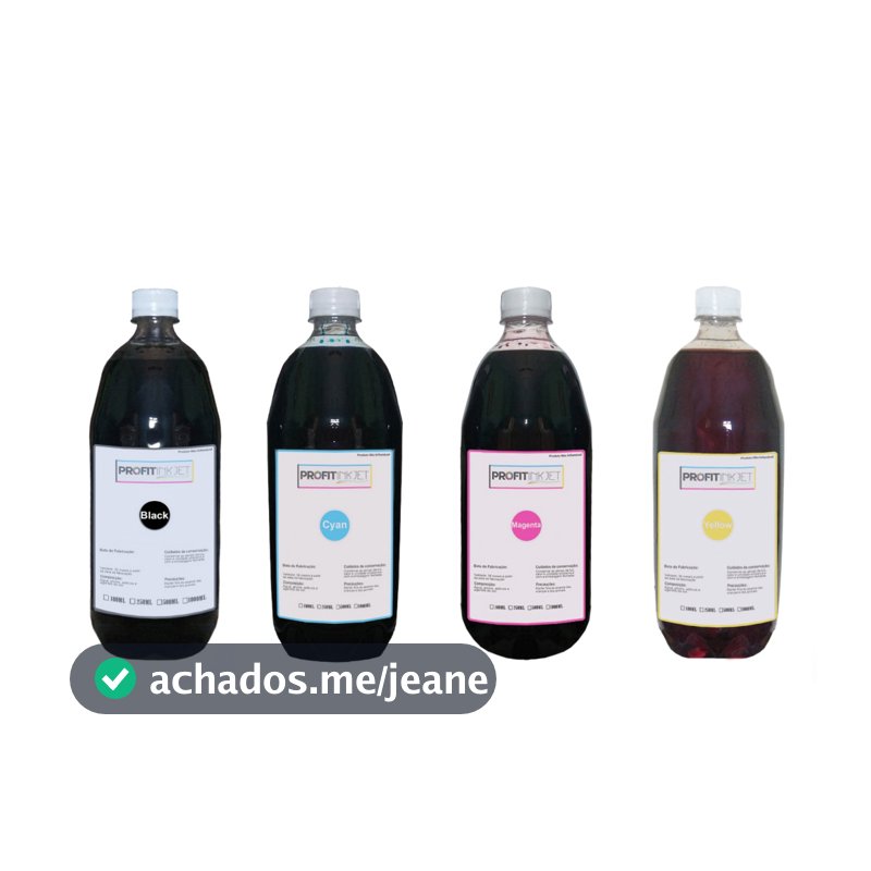 Tinta 617 517 Gt5810 416 Gt5822 Gt52 Gt51 Gt53 P/ HP (4 Litros)