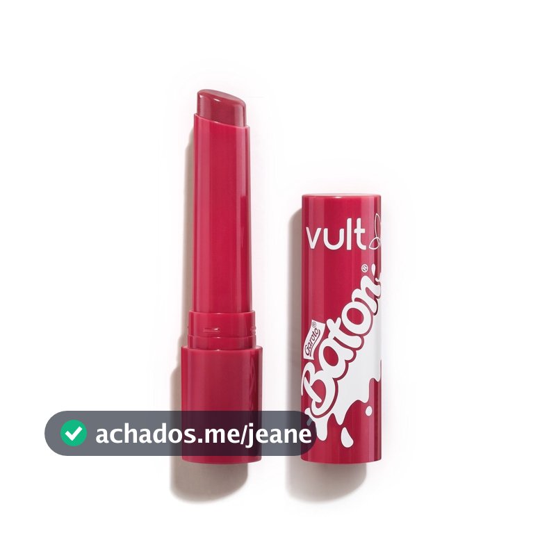 Vult & Baton Gloss Stick Malva Frutas Vermelhas 2g