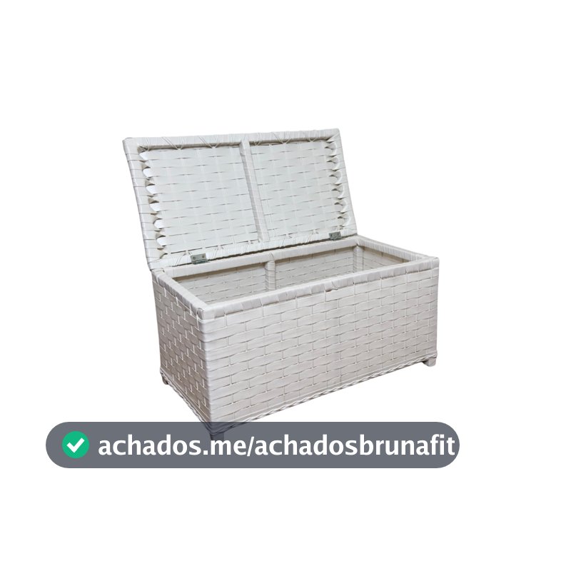 Baú Roupeiro Organizador Fibra Sintética Roupa Suja Brinquedos 60x30x30