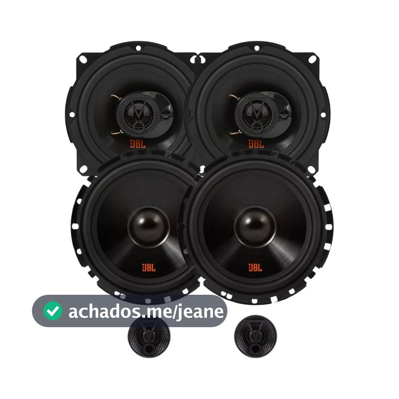 Kit 2 Vias 6  JBL FLEX4 62VFX55 110W + Par de Alto Falantes 5  JBL 5TRFX55 110W