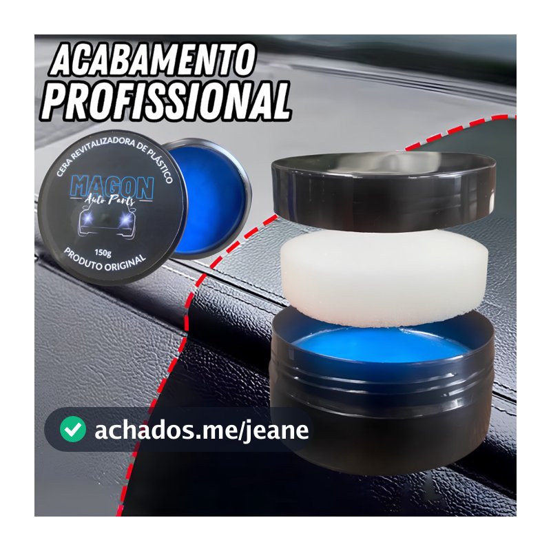 Cera revitalizador plastico automotivo revitalizador de plástico