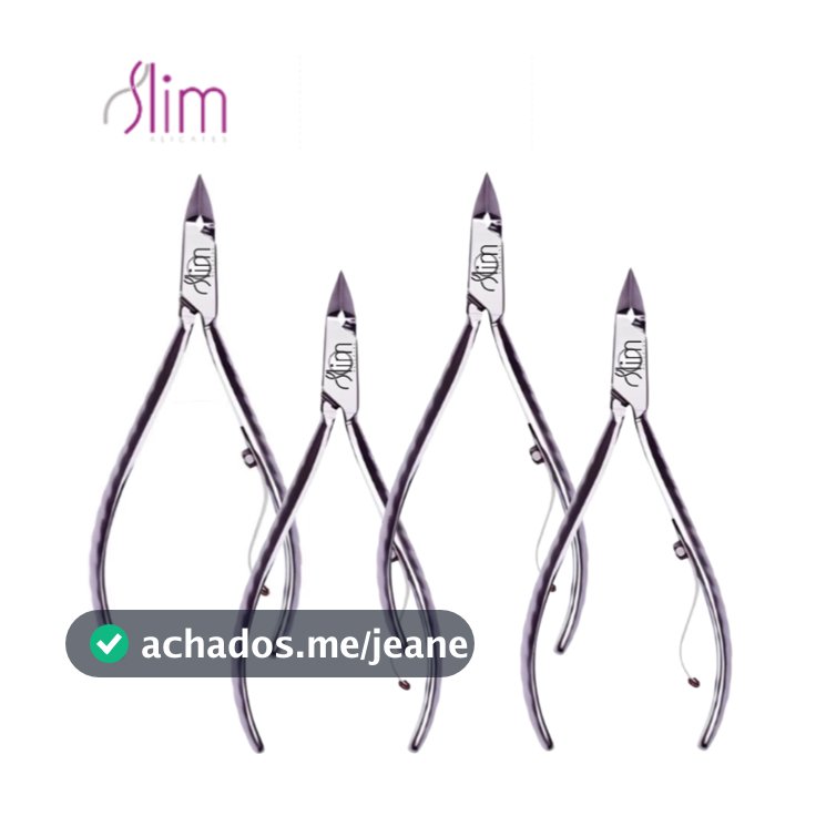 Kit 4 Alicates De Cutícula Profissionais , Lâminas De Aço Inoxidável , Cortador Removedor De Pele Morta , Pedicure