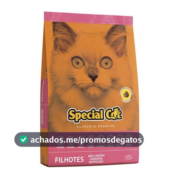 Special Cat Premium para Gatos Filhotes 3kg Sabor Frango