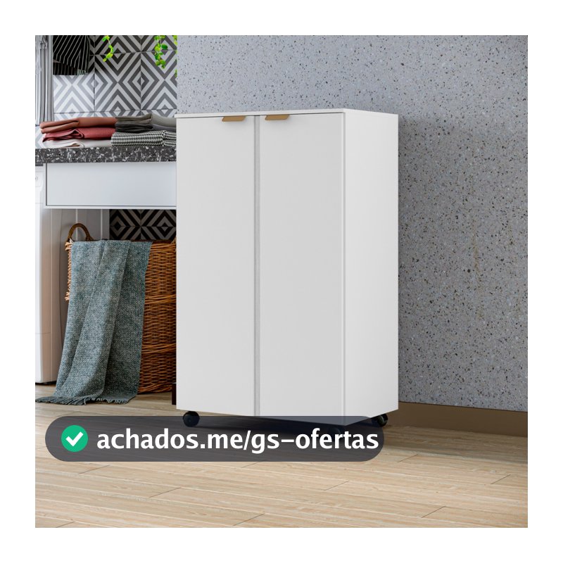 Armario Organizador Multiuso 2 Portas 3 Prateleiras - Sapateira Para Tenis/Sapatos - Cores Diversas