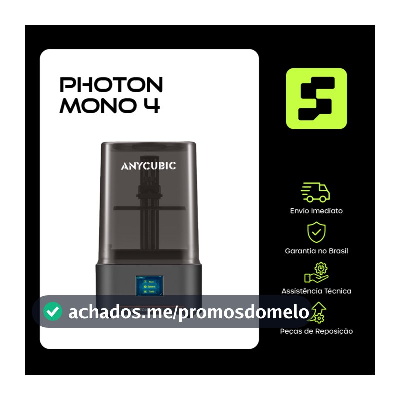 Impressora 3D Anycubic - Modelo Photon Mono 4 10K