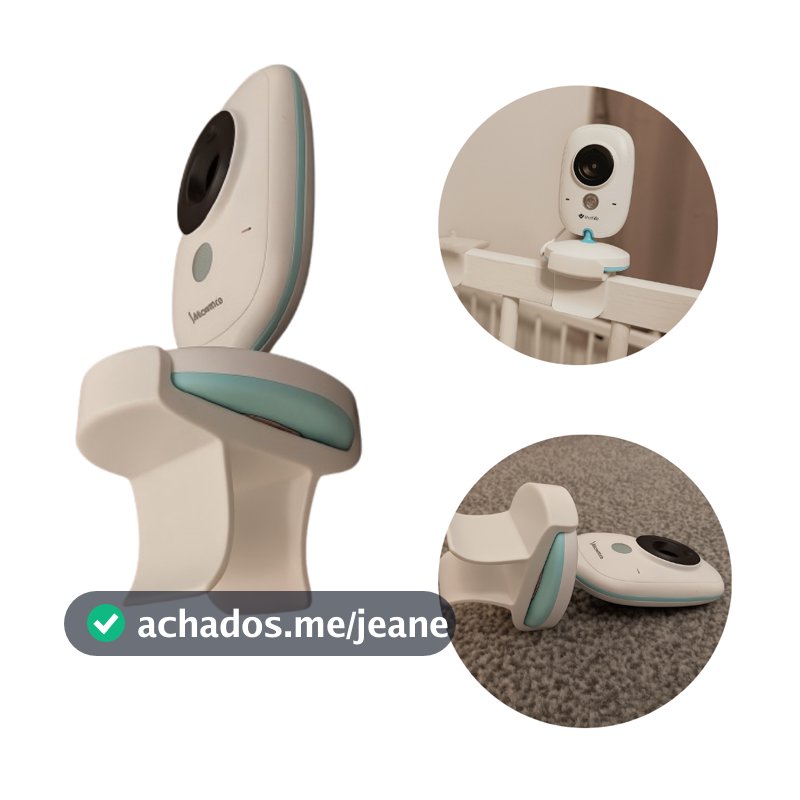 Suporte de Babá Eletrônica Para Berço Universal Ajustável Flexível Monitor Bebê  Vb603 Resistente