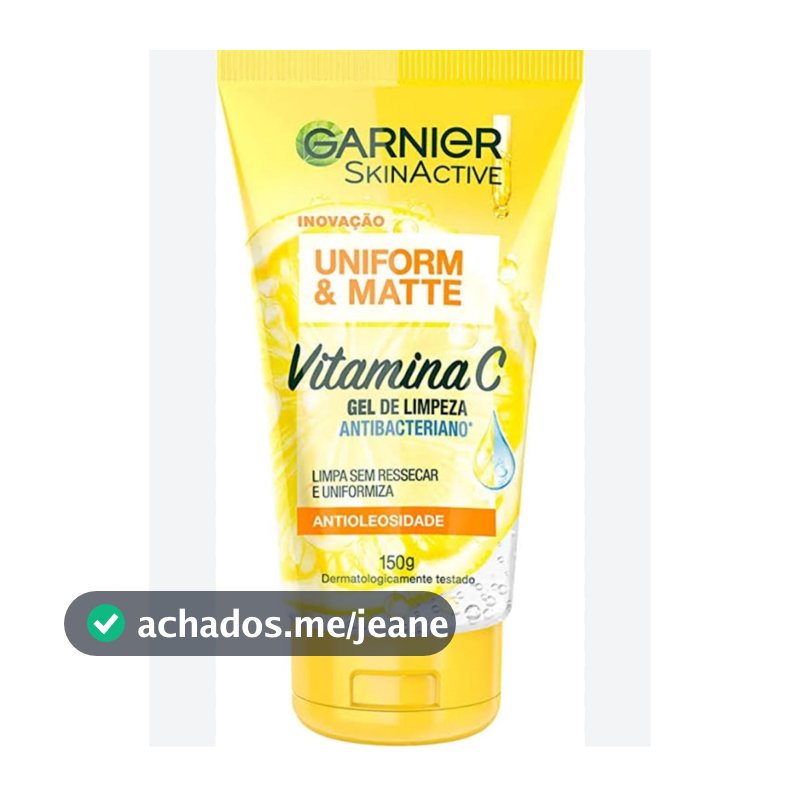 Gel de Limpeza Facial Antibacteriano Garnier – Skin Active - 150g