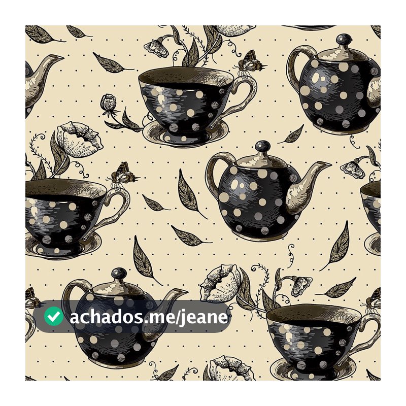 Adesivo Papel De Parede Cantinho do Café Tons Bege Cafeteira para Cozinha Lavável 3 Metros