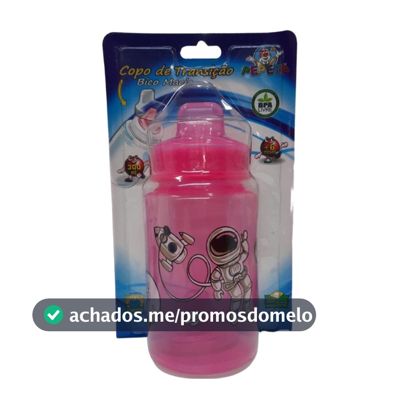 Copo De Transição Bico Macio Pepeta 300 ml