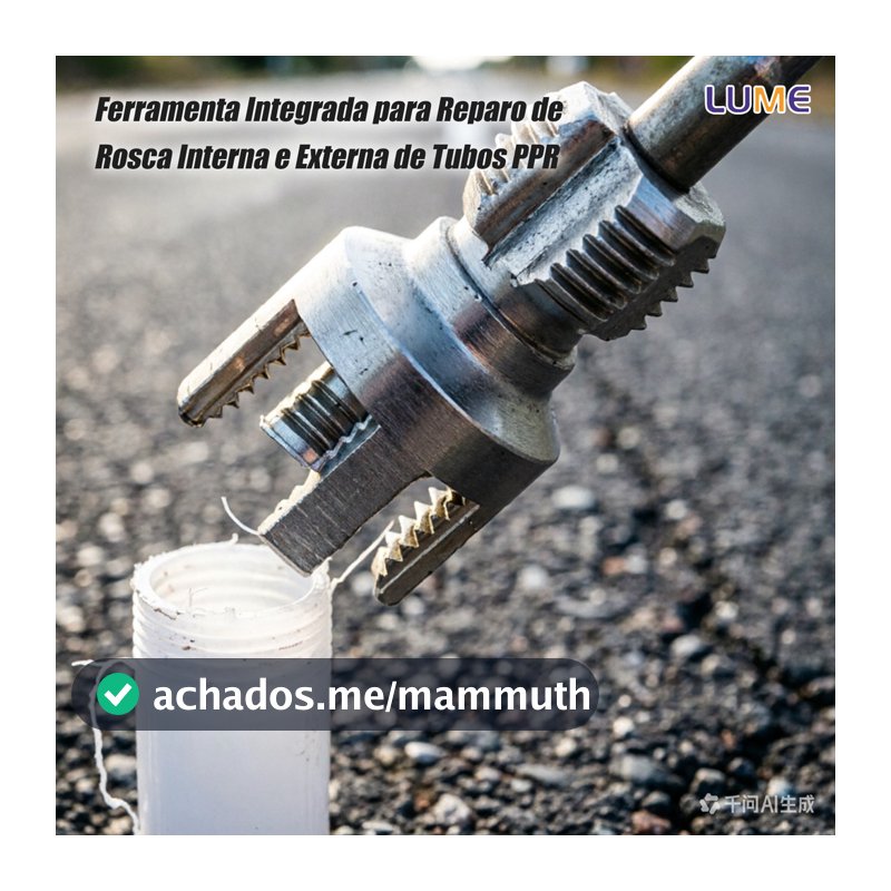 Rosqueador Abridor Interno e Externo para Tubos de PVC 1/2" e 3/4"   Compatível com Furadeira/Broca