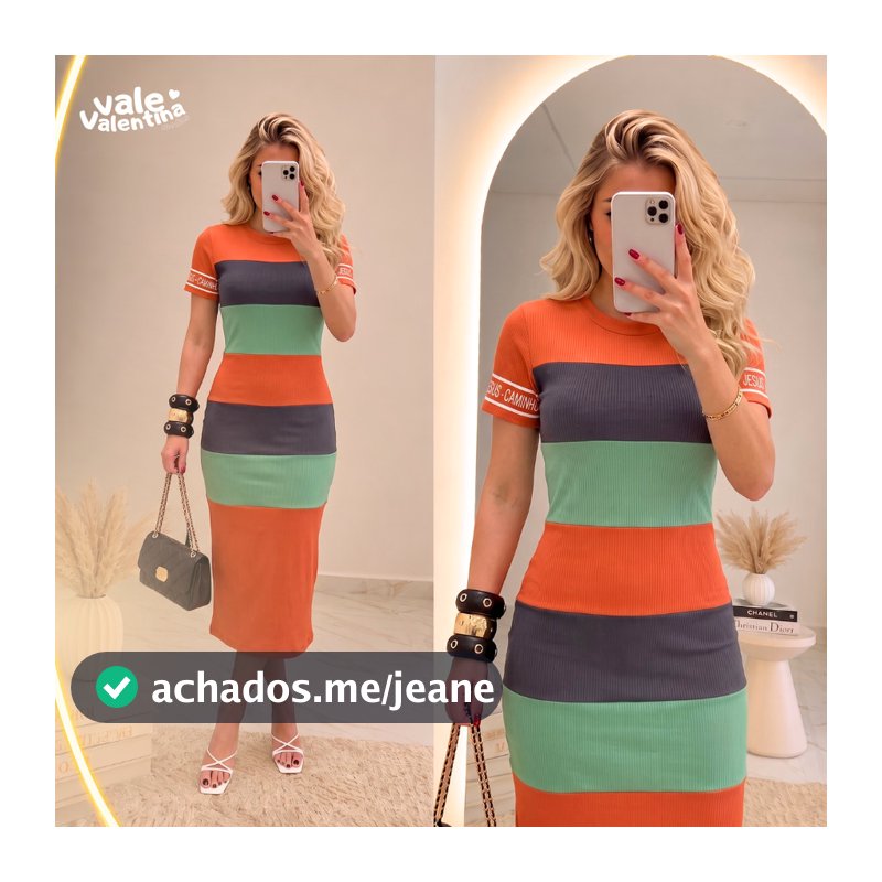 Vestido Midi Tubinho Feminino Malha Canelada Premium | Modelador, Elegante, Moda Evangélica, Casual, Culto, Social