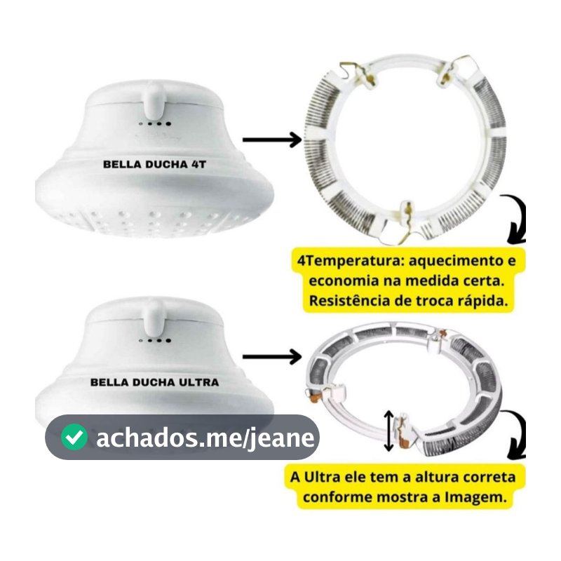 Resistência Lorenzetti Bela Ultra 5500W 110V ou 220V Chuveiro Elétrico Reposição