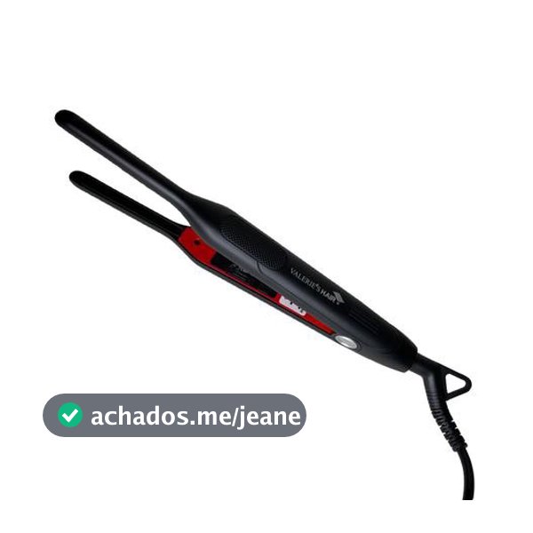 Prancha Titanium Valeries Hair Vh2209 Fina Bivolt 230c 450f Ultra Fina