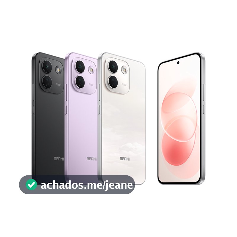 NOVO CELULAR Xiaomi Redmi Note 17 Pro Max 5G 512GB 8GB RAM AMOLED 120Hz 10000mAh CARREGAMENTO TURBO 100W Global Lacrado
