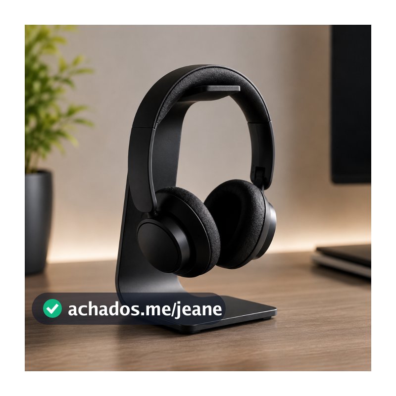 Suporte para Headphone Fone de Ouvido Gamer | Organizador de Mesa para Headset | Base para Fone de Ouvido