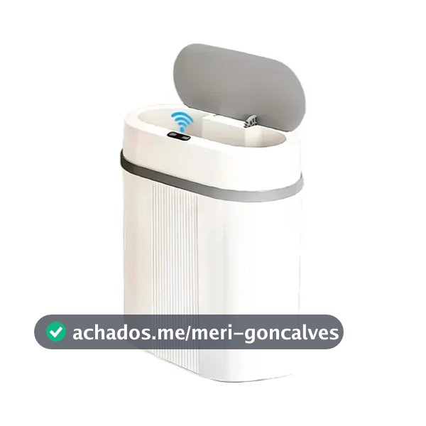 Lixeira Inteligente Sensor Automática 12 Litros Anti Odor LuvinCo