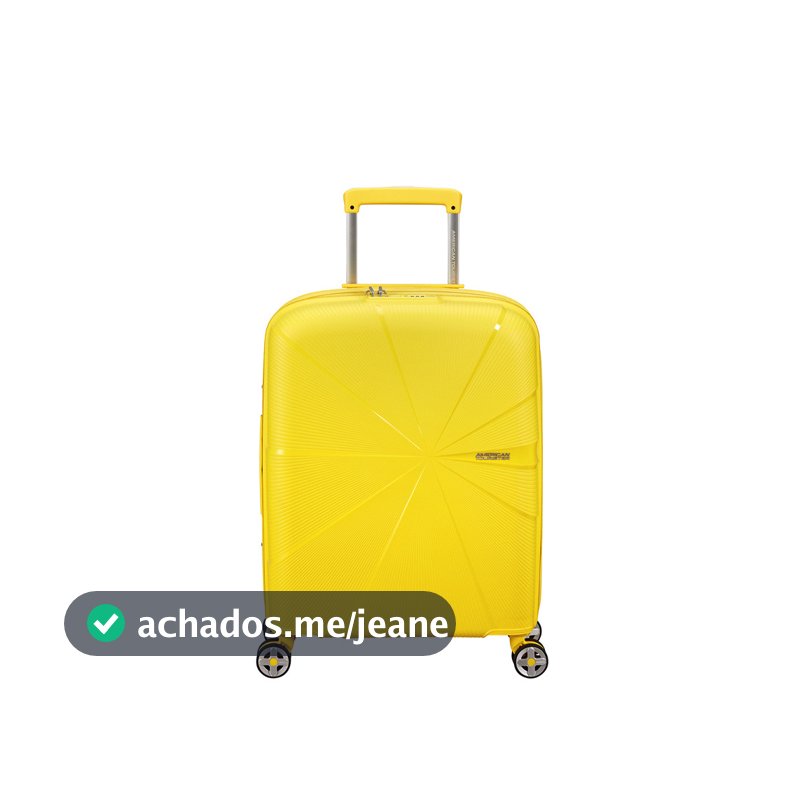 Mala American Tourister Starvibe Pequena Amarela