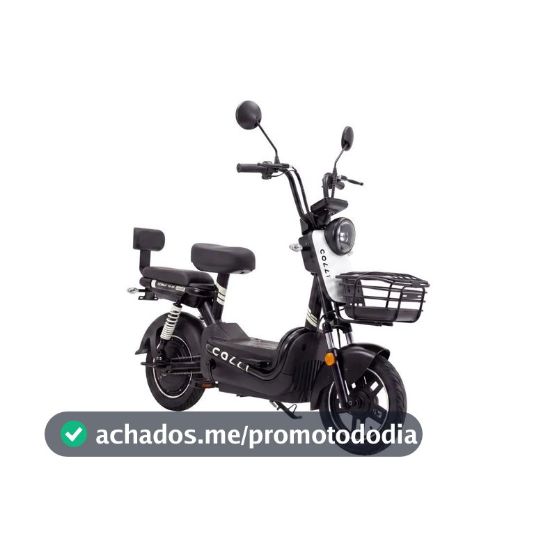 Bicicleta Elétrica Aro 14" Scooter Colli Way 4.0 Pro 1000W