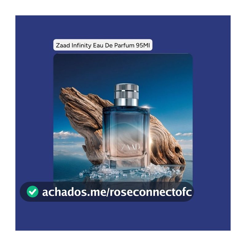 LANÇAMENTO!! ZAAD INFINITY EAU DE PARFUM O BOTICÁRIO 🌟