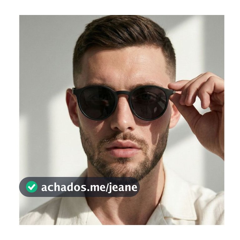 Oculos de Sol Milan Redondo Premium Retrô Clássico Blogueira uv400 Feminino