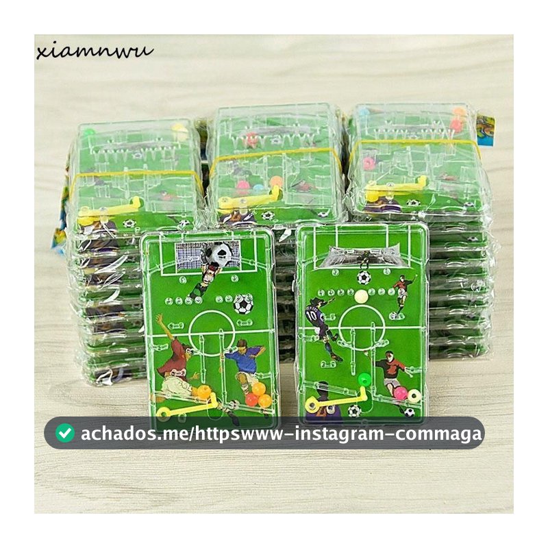 20 brinquedos educativos para crianças jogo de futebol labirinto para crianças Pinball festa de aniversário decoração