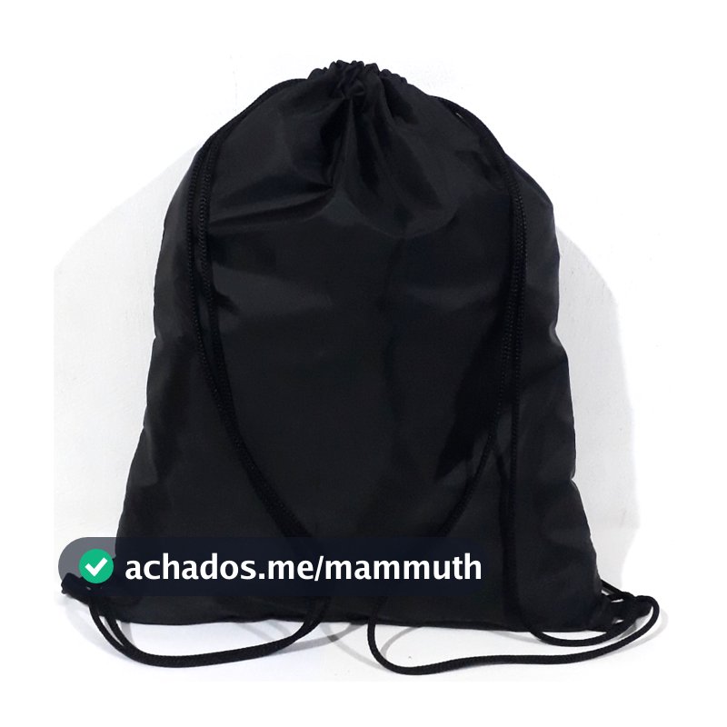 Mochila de Saco Nylon 70 Esporte Academia Chuteira Roupas Raquete Bola de futebol