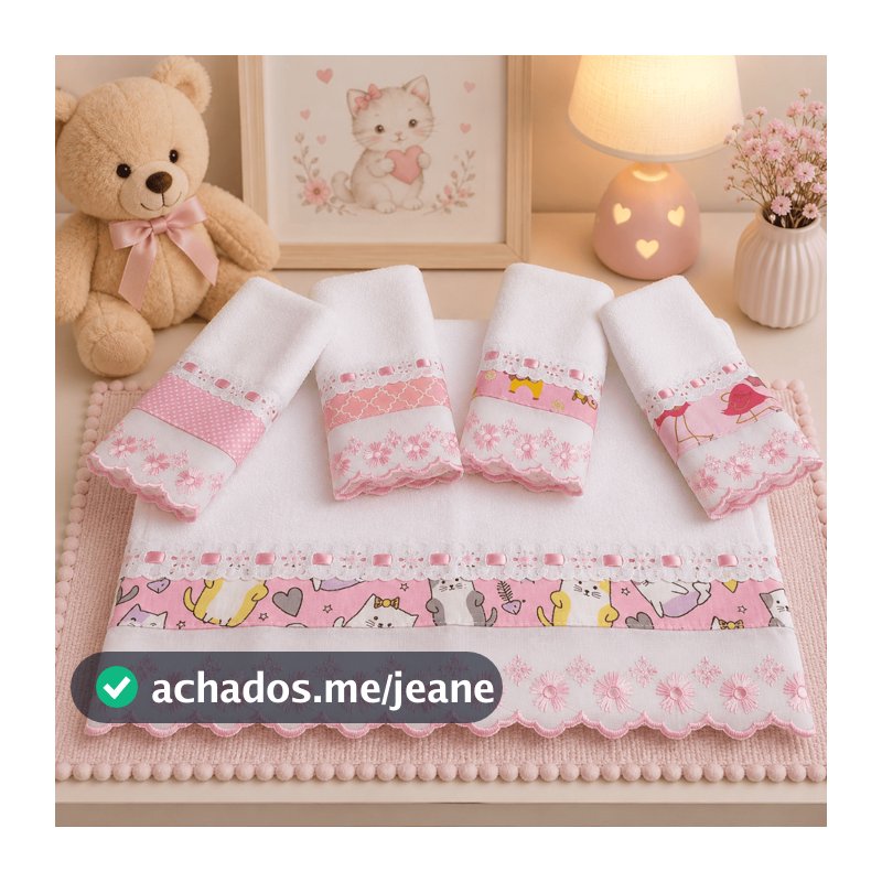 Kit 5 Fraldas de Boca Babete Passafita e Lasy Bebê Pano 100% Algodão Dupla Camada Enxoval Maternidade