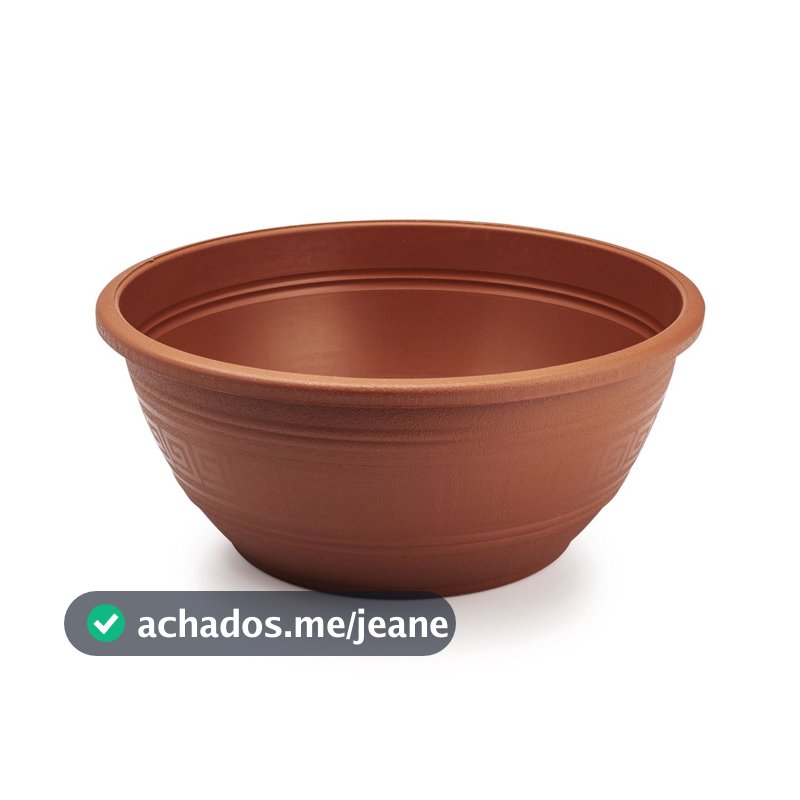 Kit 12 Vaso Cuia Plástico 6,6L para Plantas Jardim Horta Flores Resistente Leve Multiuso Decorativo