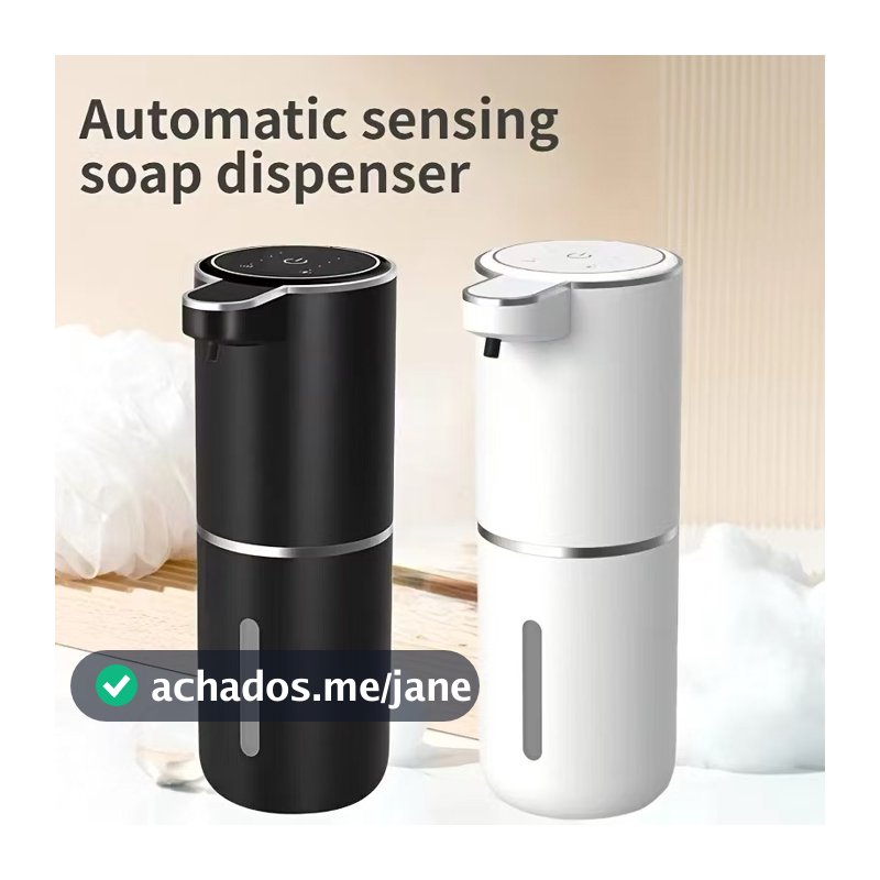 Saboneteira Dispenser Automático Sensor Infravermelho Para Sabonete Líquido Detergente Espuma-P18