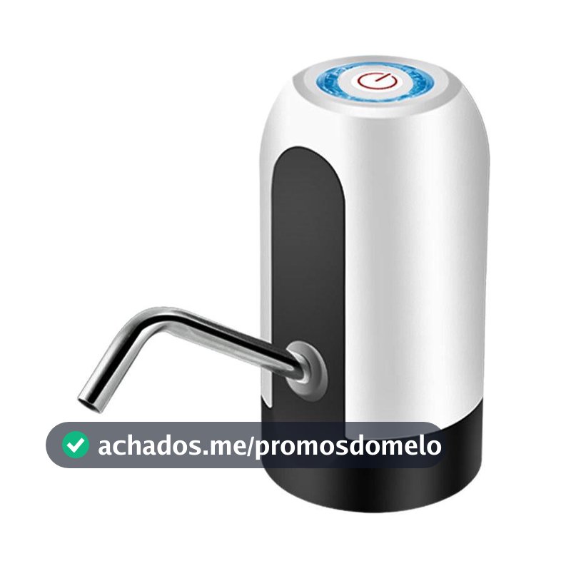 BombaElétricaUniversalcomCarregamentoUSBparaGalãoGarrafãodeÁguaBomba de Agua Bomba Eétrica Para Galão