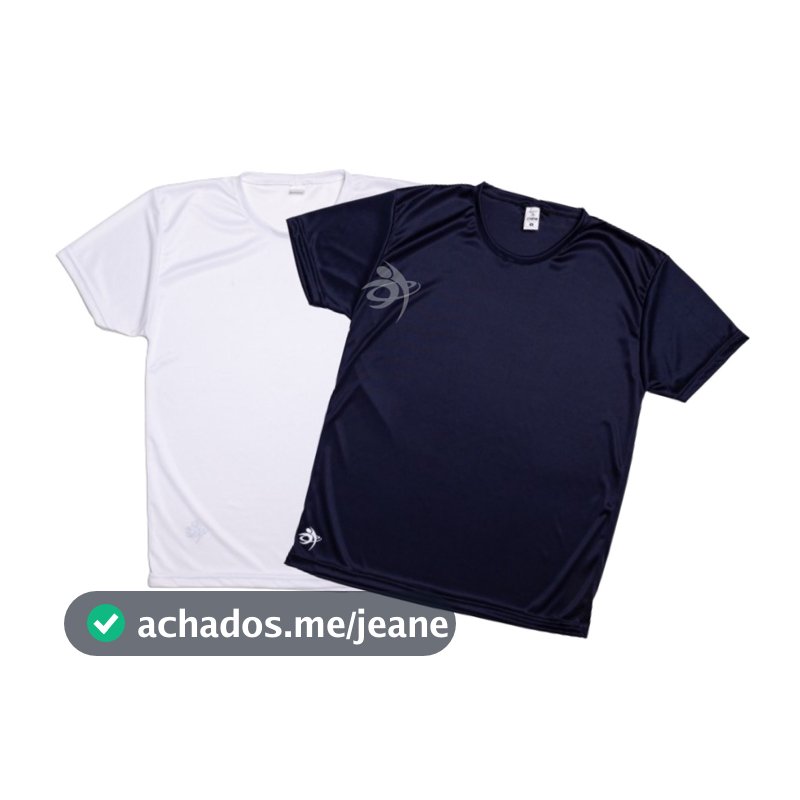 Kit 2 Camisetas Fit Masculina Casual - Treino- Academia- Esportes- Exercícios- Corrida- Futebol