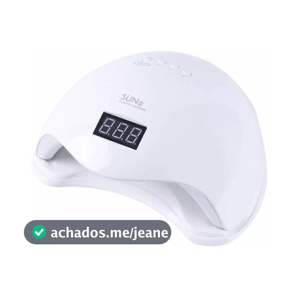 Cabine Led/uv Sun5 Digital 48w Bivolt Sun Unhas Gel Acrígel