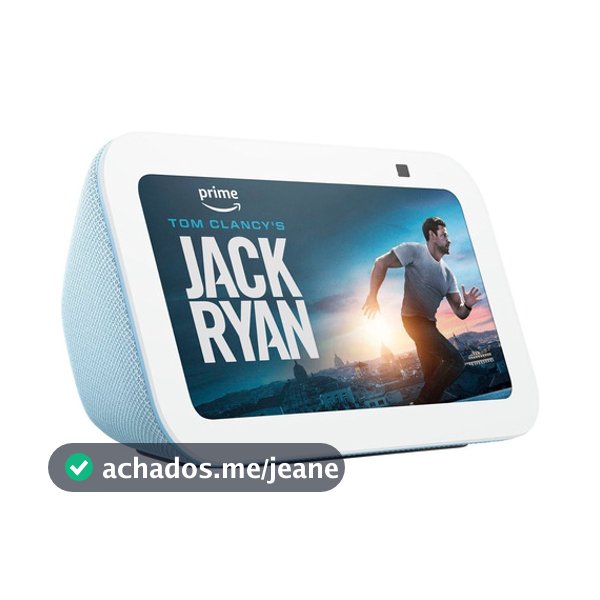 Echo Show 5 - 3ª geração com assistente virtual Alexa de carbono 110V/240V