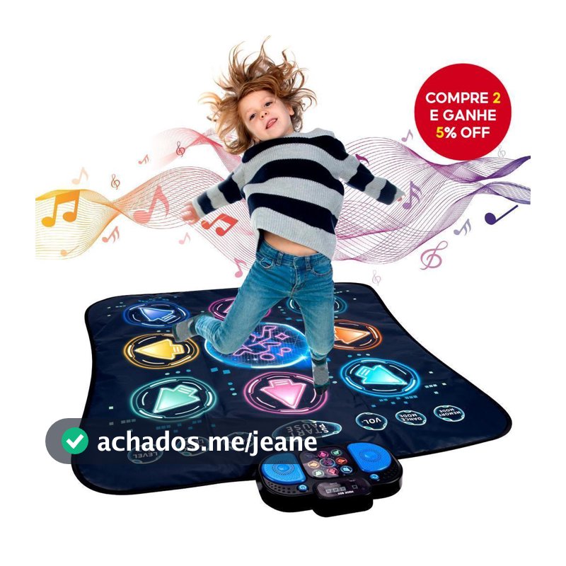 Tapete De Dança Brinquedos Para Meninas Meninos Musical Playmat Jogo Eletrônico Crianças Presentes
