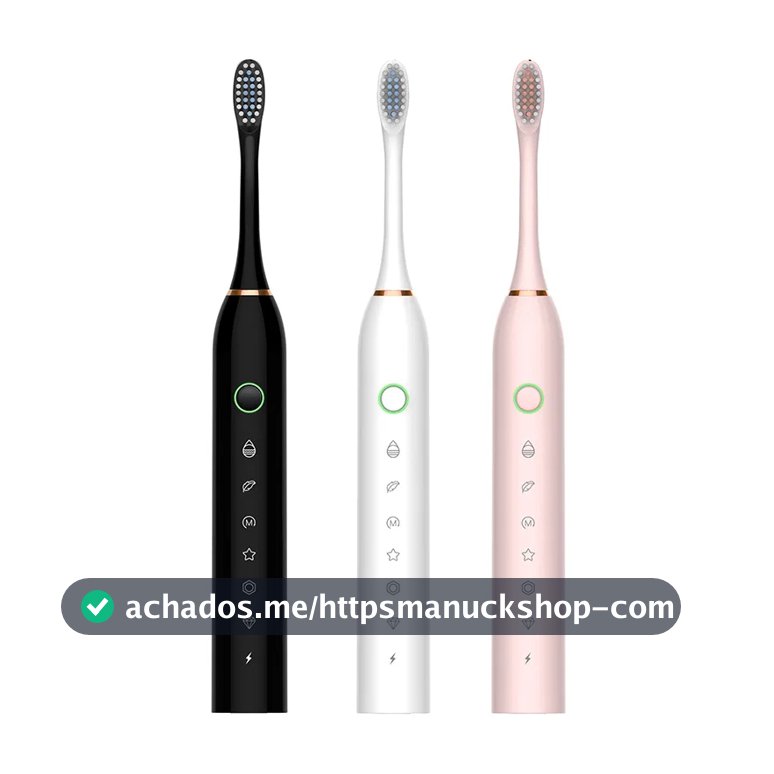 Escova de dentes elétrica recarregável Sonic IPX7